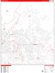 Red Line Map Example